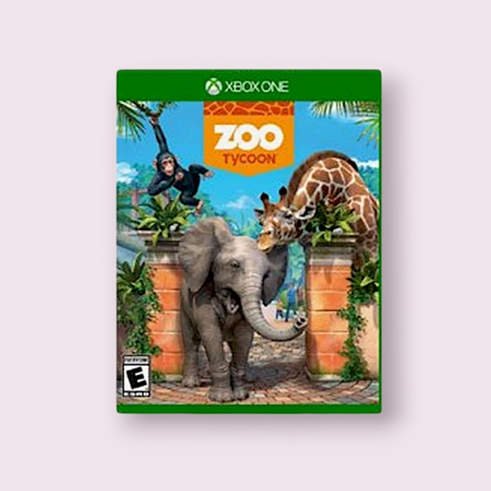 XBOX One Zoo Tycoon Game Rated E for Everyone. Kid Animal Game.